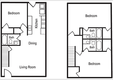 Woodsong Village 3BR - Maple Floor plan